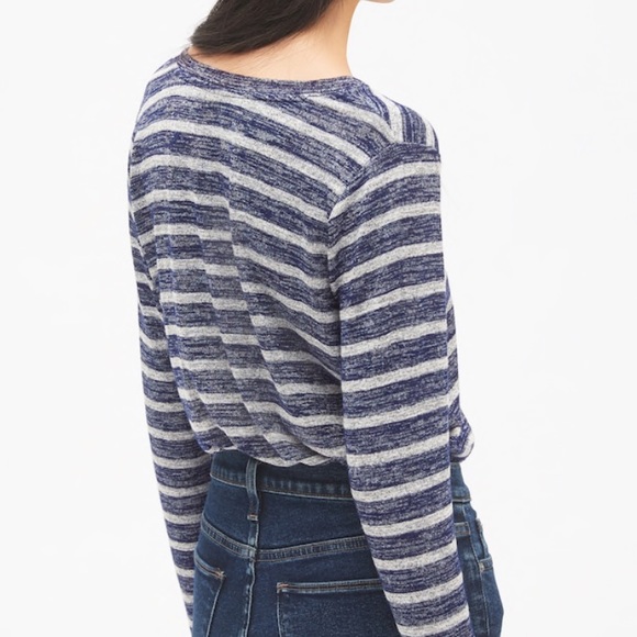 GAP Softspun Long Sleeve Stripe sweater - Picture 2 of 8